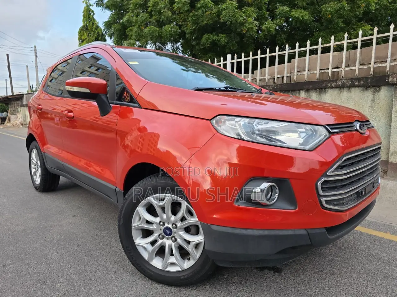 Ford Ecosport 2016 Red