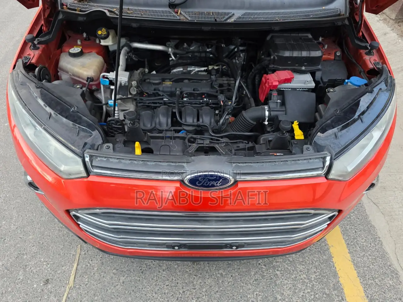 Ford Ecosport 2016 Red