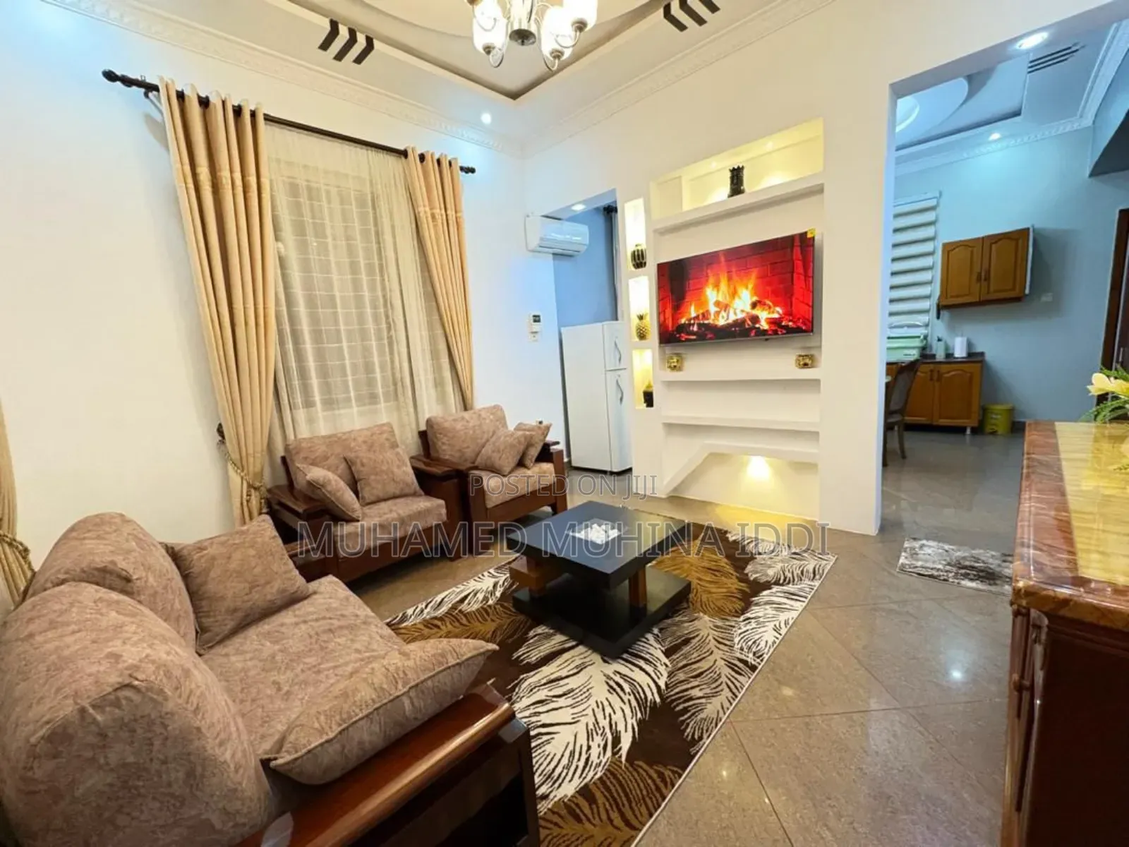 Furnished 1bdrm Apartment in Mikocheni for rent