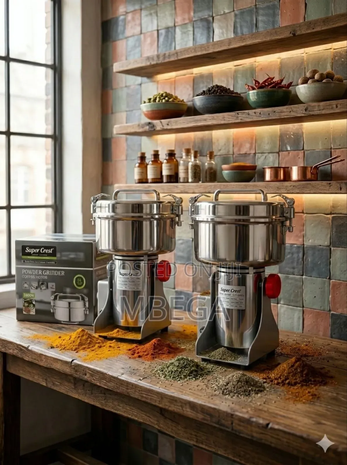 Super Crest Powder Grinder 400gms