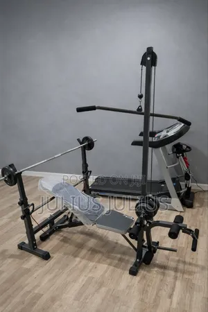 Perfect Combo Threadmill+Press Bench+50 Kg Dumbell Set