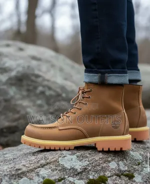 Men's Leather Shoes Timberland Trendy Fashion Brand New and Original
