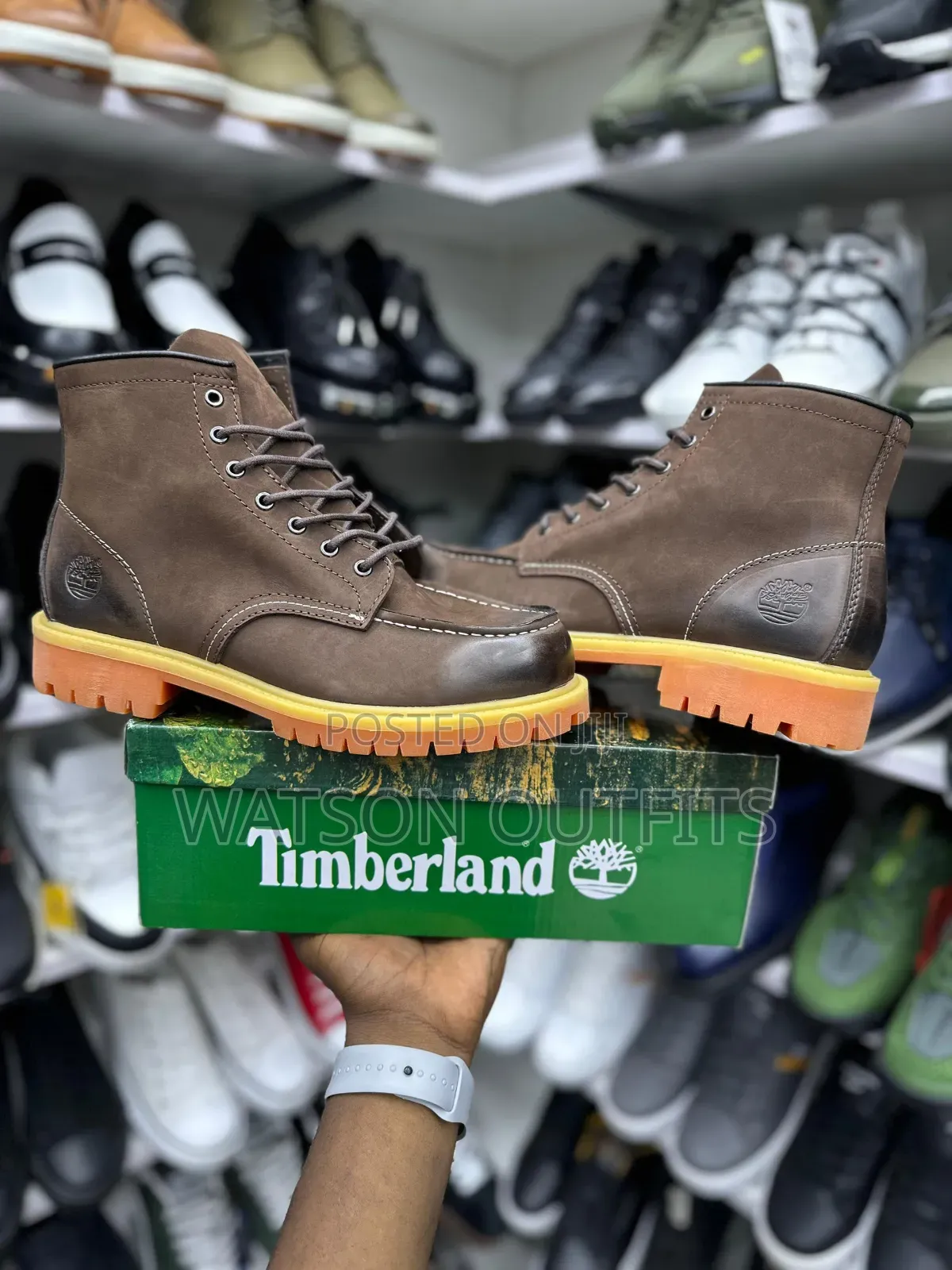 Men's Leather Shoes Timberland Trendy Fashion Brand New and Original