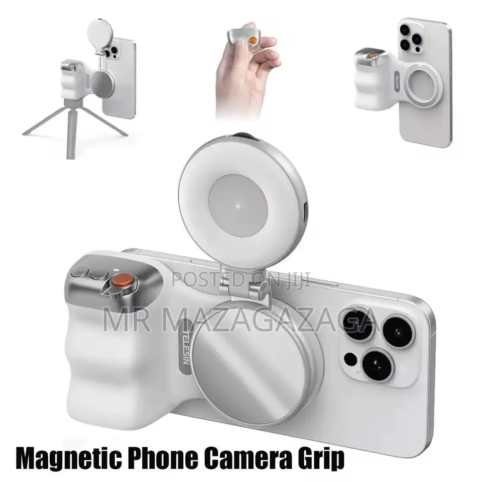Magnetic Phone Camera Grip