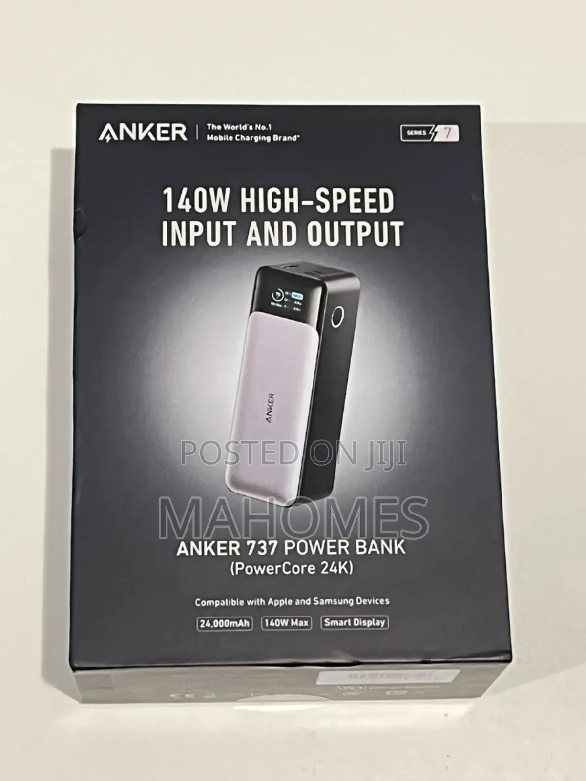 Anker 737 Power Bank (24,000mah) 140w Ultra Fast Charging
