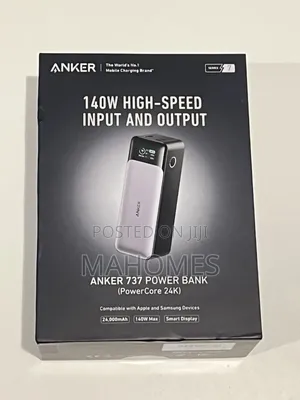 Anker 737 Power Bank (24,000mah) 140w Ultra Fast Charging