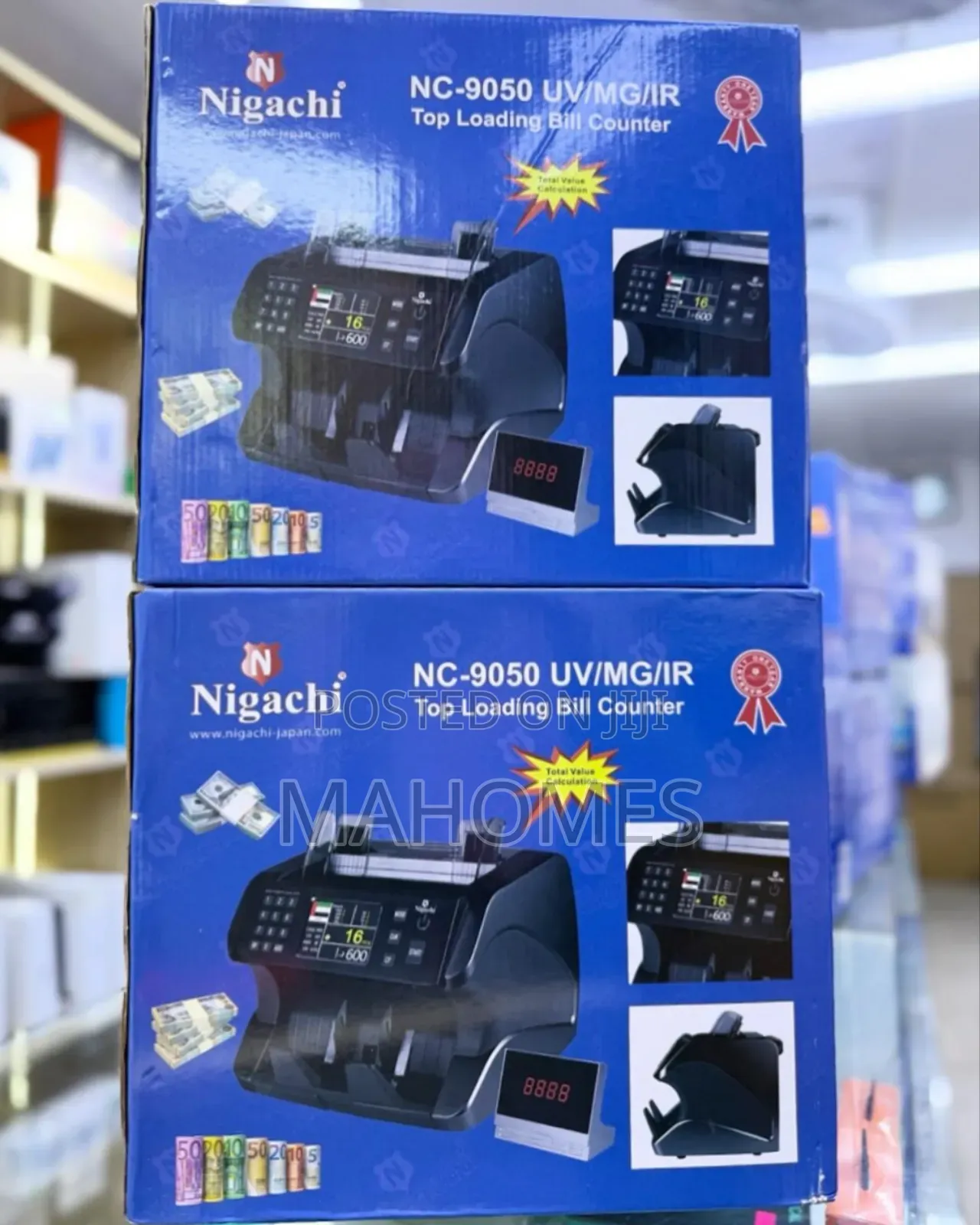 Nigashi Nc- 9050 Uv/Mg/Ir Top Loading Bill Couter