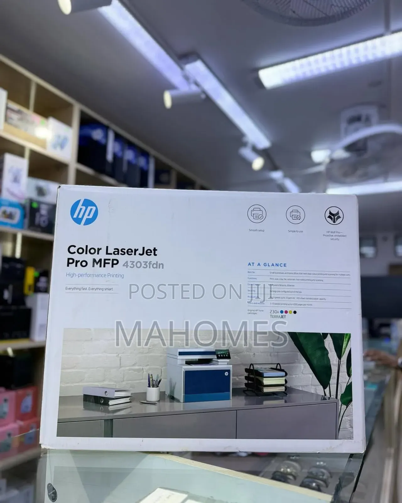 Hp Color Laserjet Pro MFP 4303fdn  Colour Laser MFP
