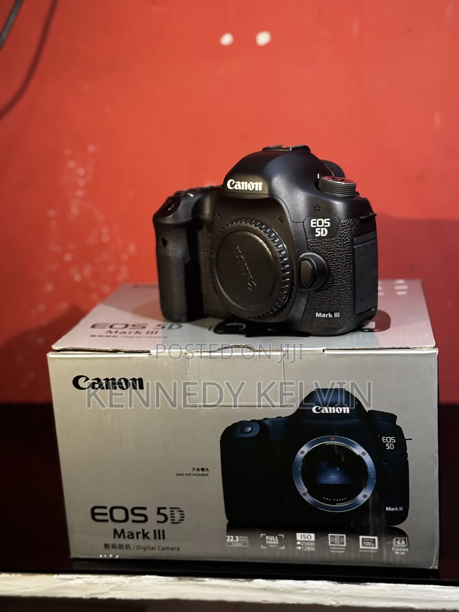 New Canon 5d Iii Body Only With Battery Memory Card and Bag
