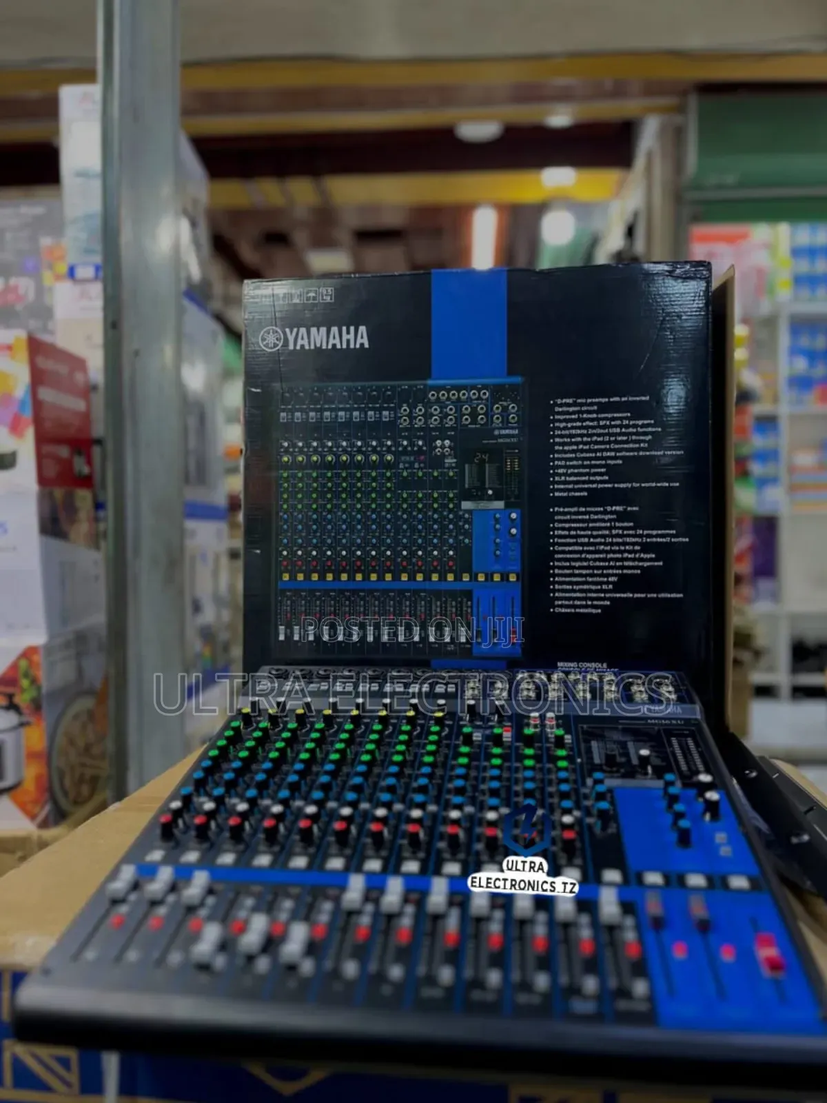 Offer Yamaha Music Mixer Plain Yenye Njia Channel 16