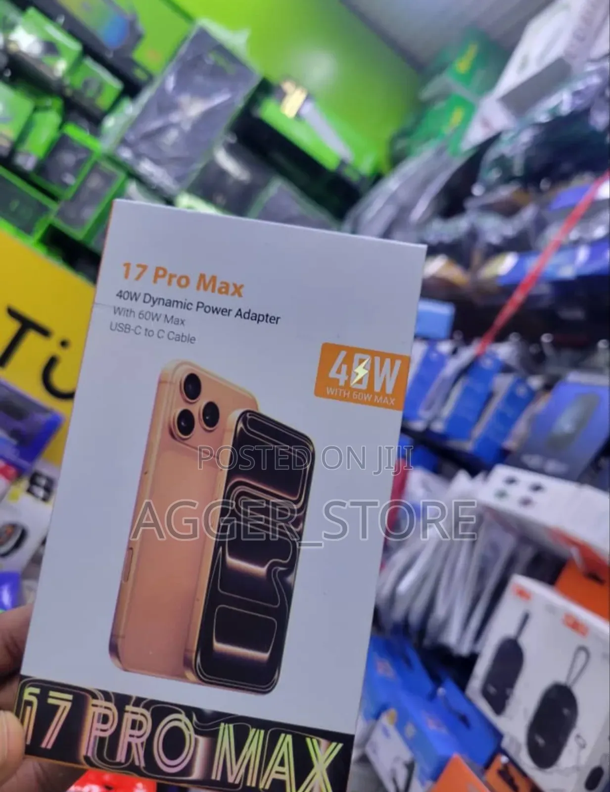 17 Pro Max
40w Dynamic Power Adapter /Charger