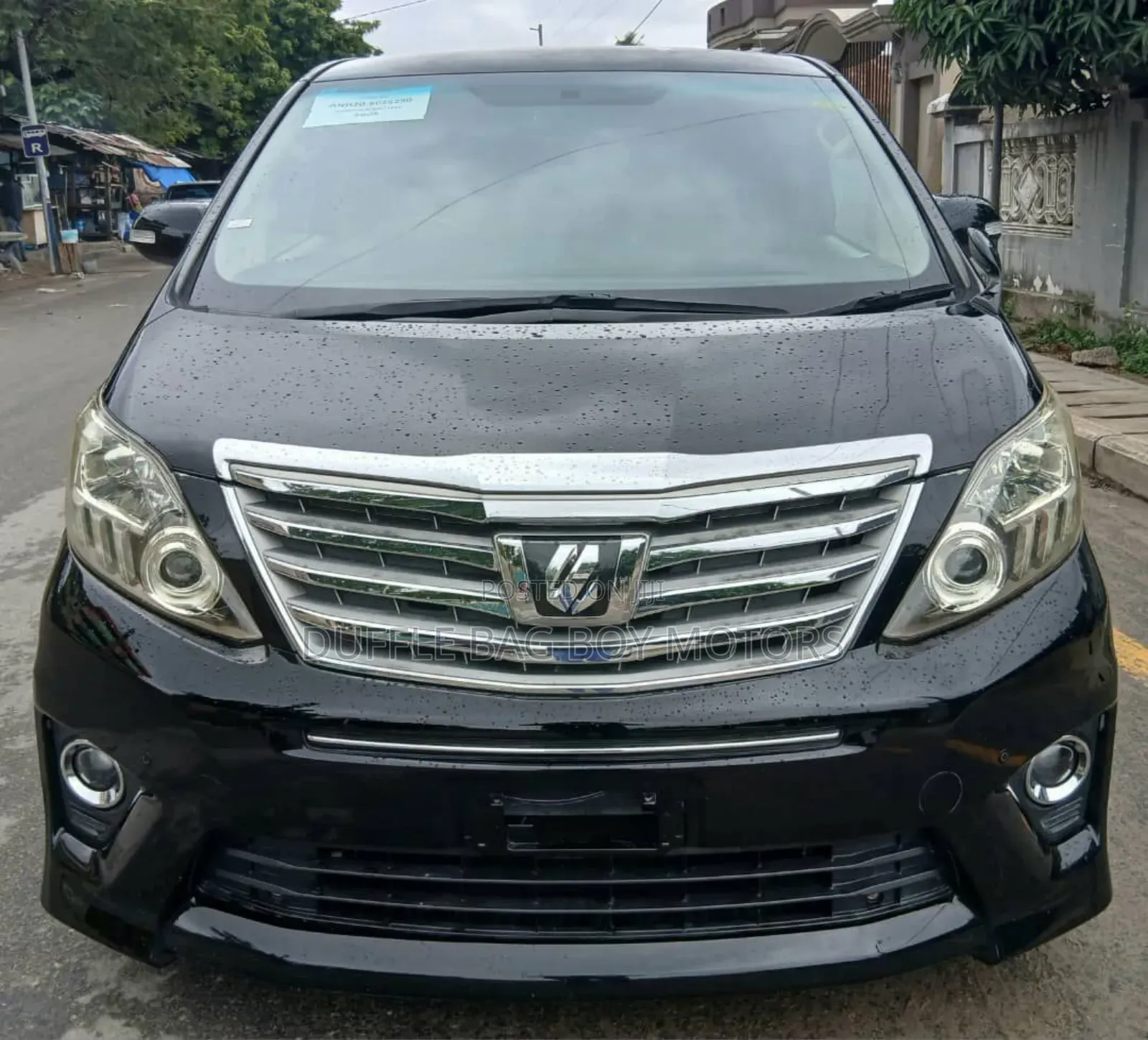 Toyota Alphard 2008 Black