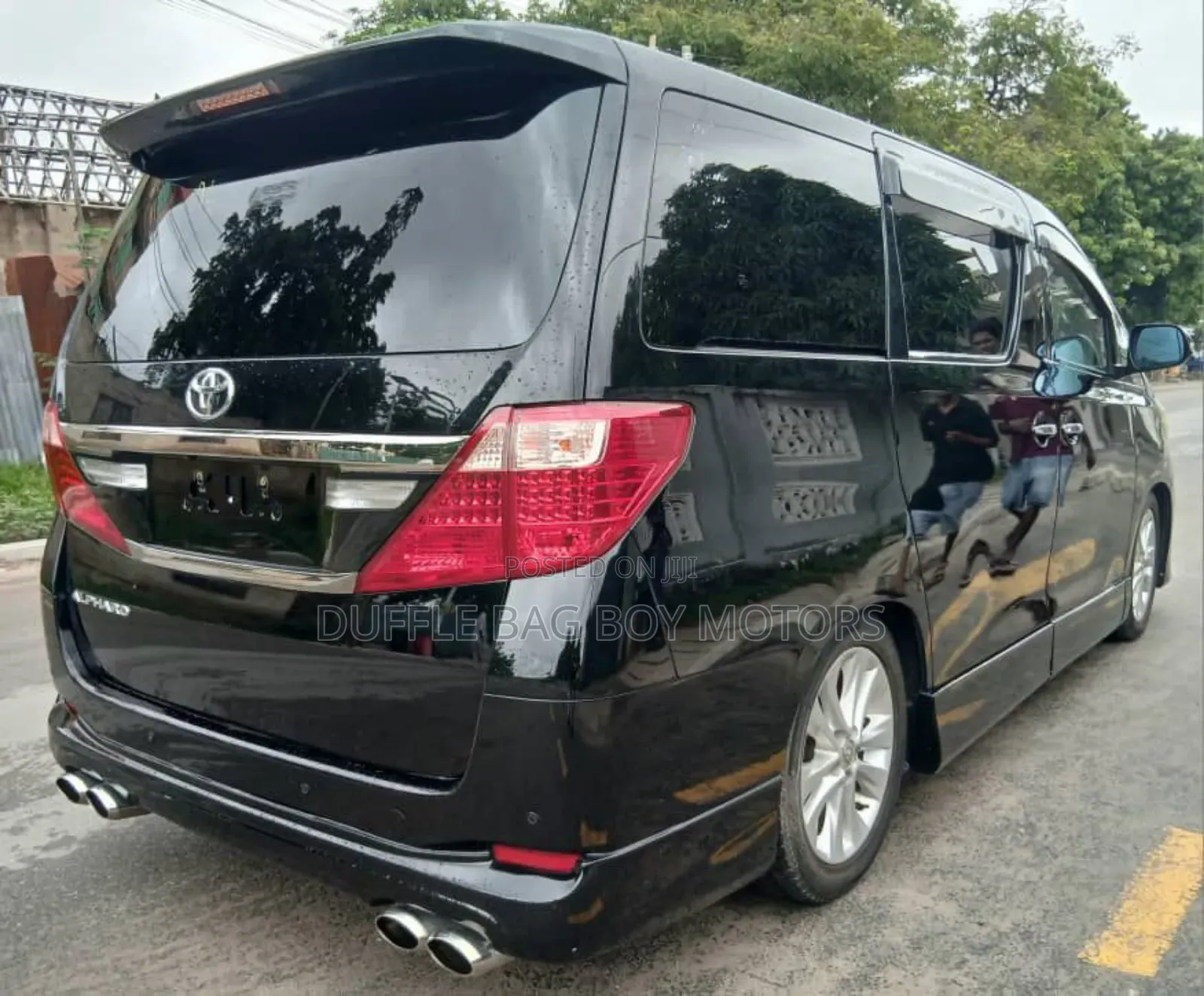 Toyota Alphard 2008 Black