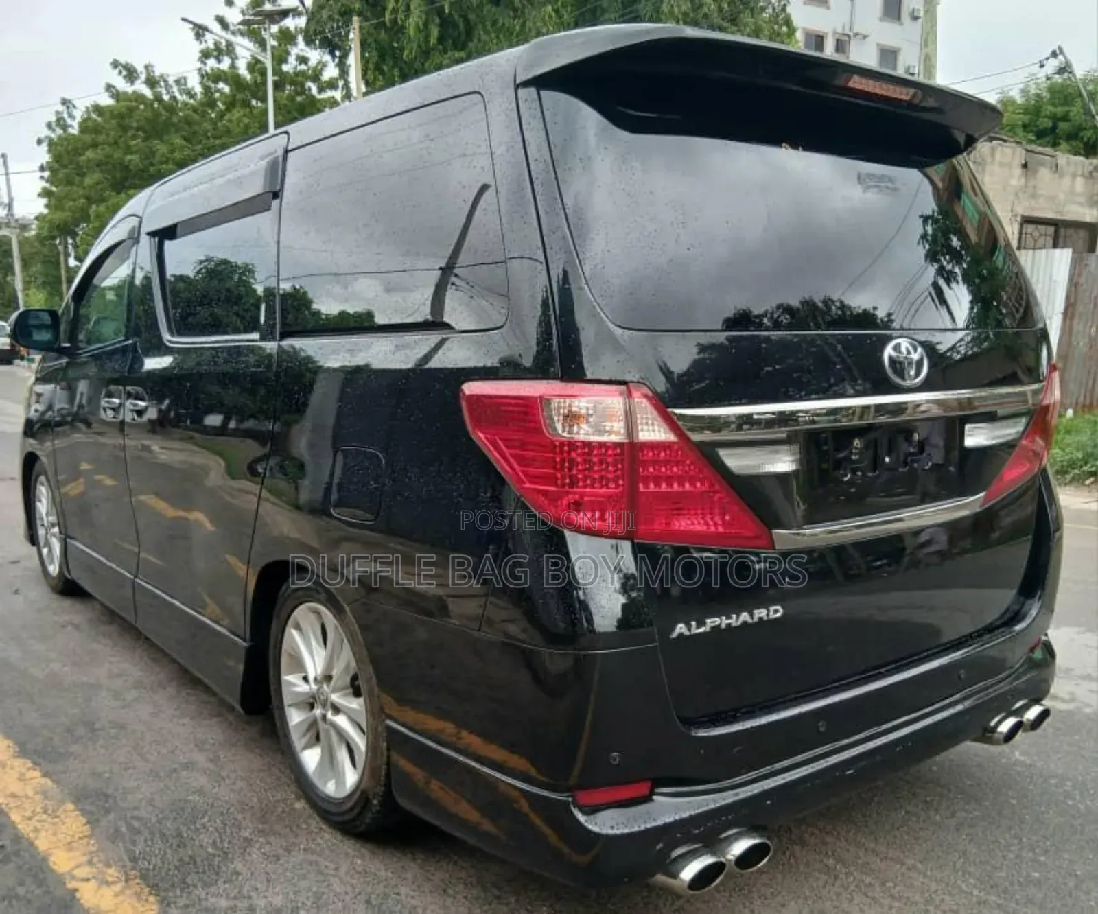 Toyota Alphard 2008 Black
