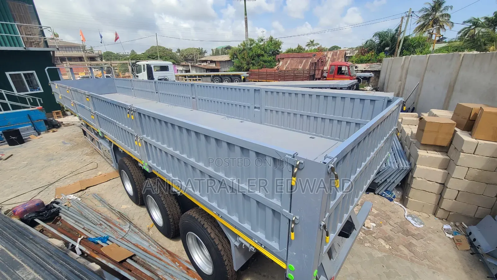 Side Door Semi Trailer