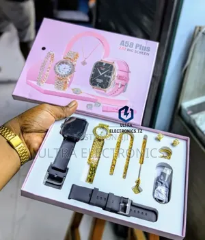 A58 Plus Smartwatch 2straps Girls Ice Watch Bracelet Cheni Hereni Pete
