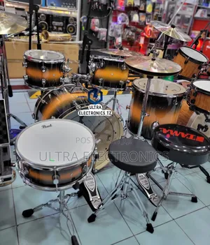 Pearl Drum Set Kwa Ajili Ya Kanisani N.K 5 Set For Perfect Tones