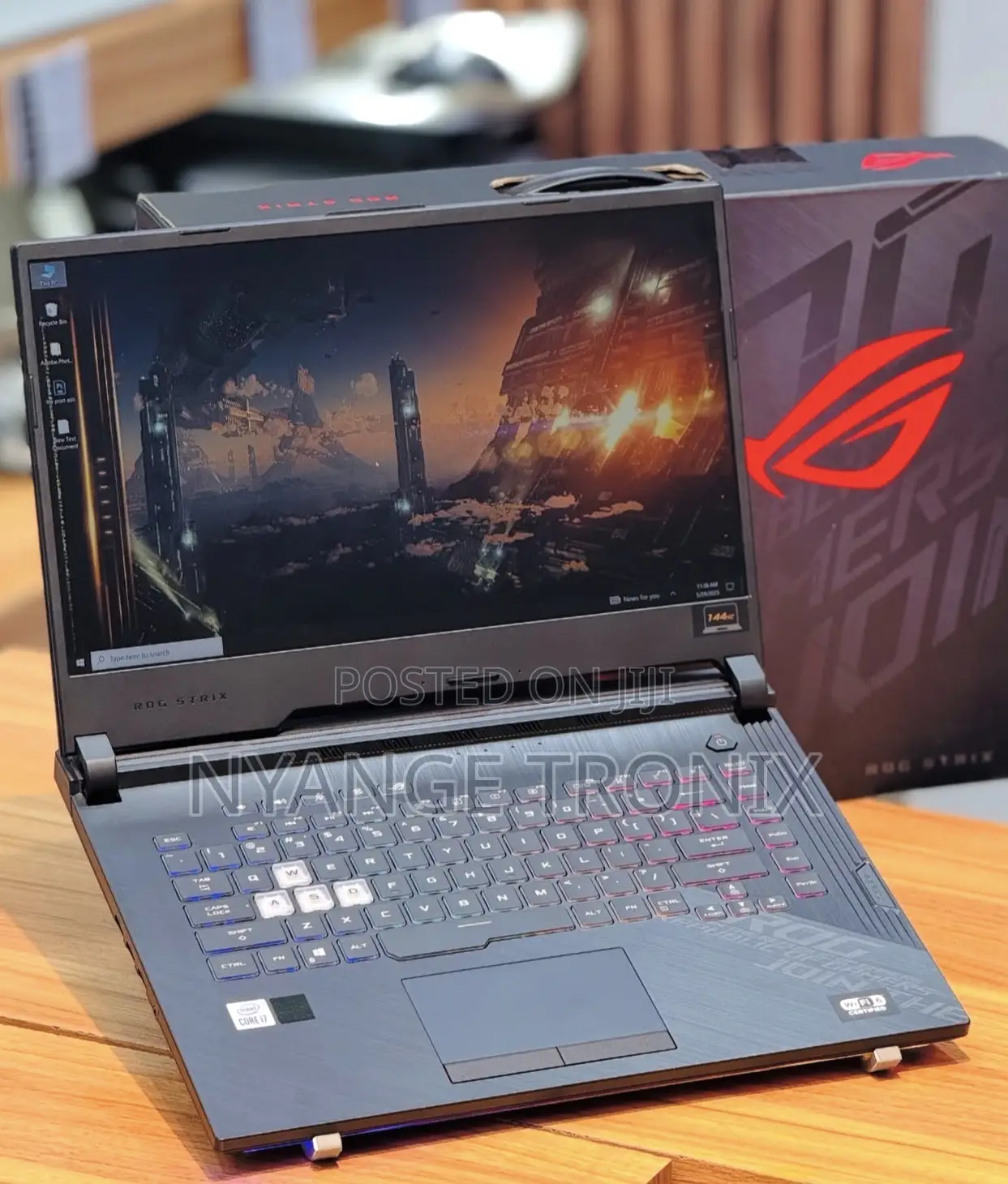 New Laptop Asus ROG Strix G17 16GB AMD Ryzen 9 SSD 1T