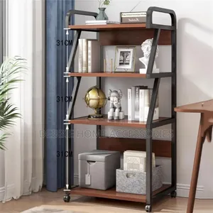 Multifunctional Stand 4-Tier Mobile Storage Rack