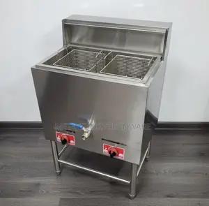 Commercial Gas Dual Deep Fryer 28l