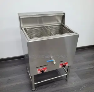 Commercial Gas Dual Deep Fryer 28l