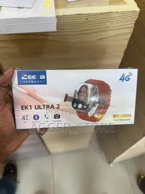 Eeeza Ek1 Ultra 2 Smartwatch (Simcard, Camera, Social Apps)