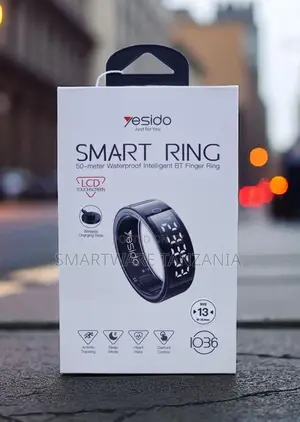 Yesido Smart Ring Size 13 With LCD Touchscreen Bt Io36