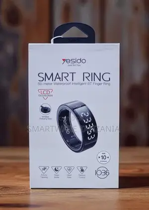Yesido Smart Ring Size 10 With Heart Rate and Sleep Tracking