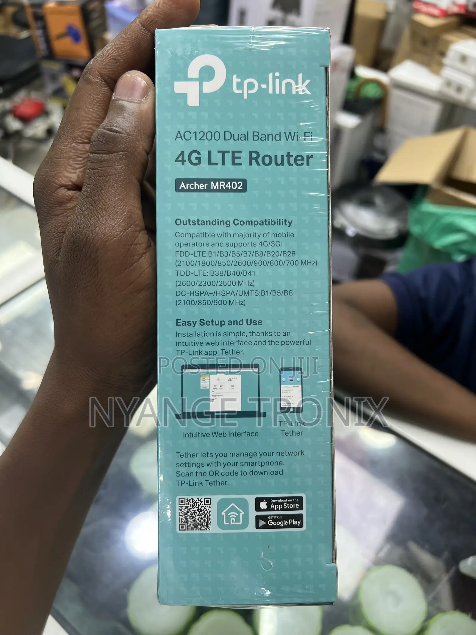Tp-Link Ac1200 Dual Band Wi-Fi Router 4g (300mbps+867mbps)