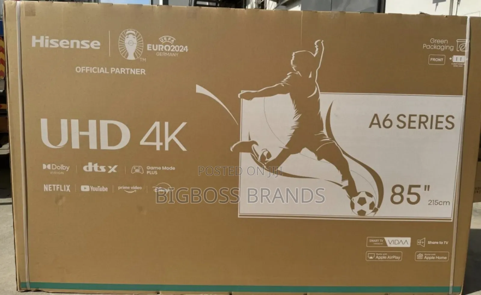Hisense 85 Inches Uhd A6 Series