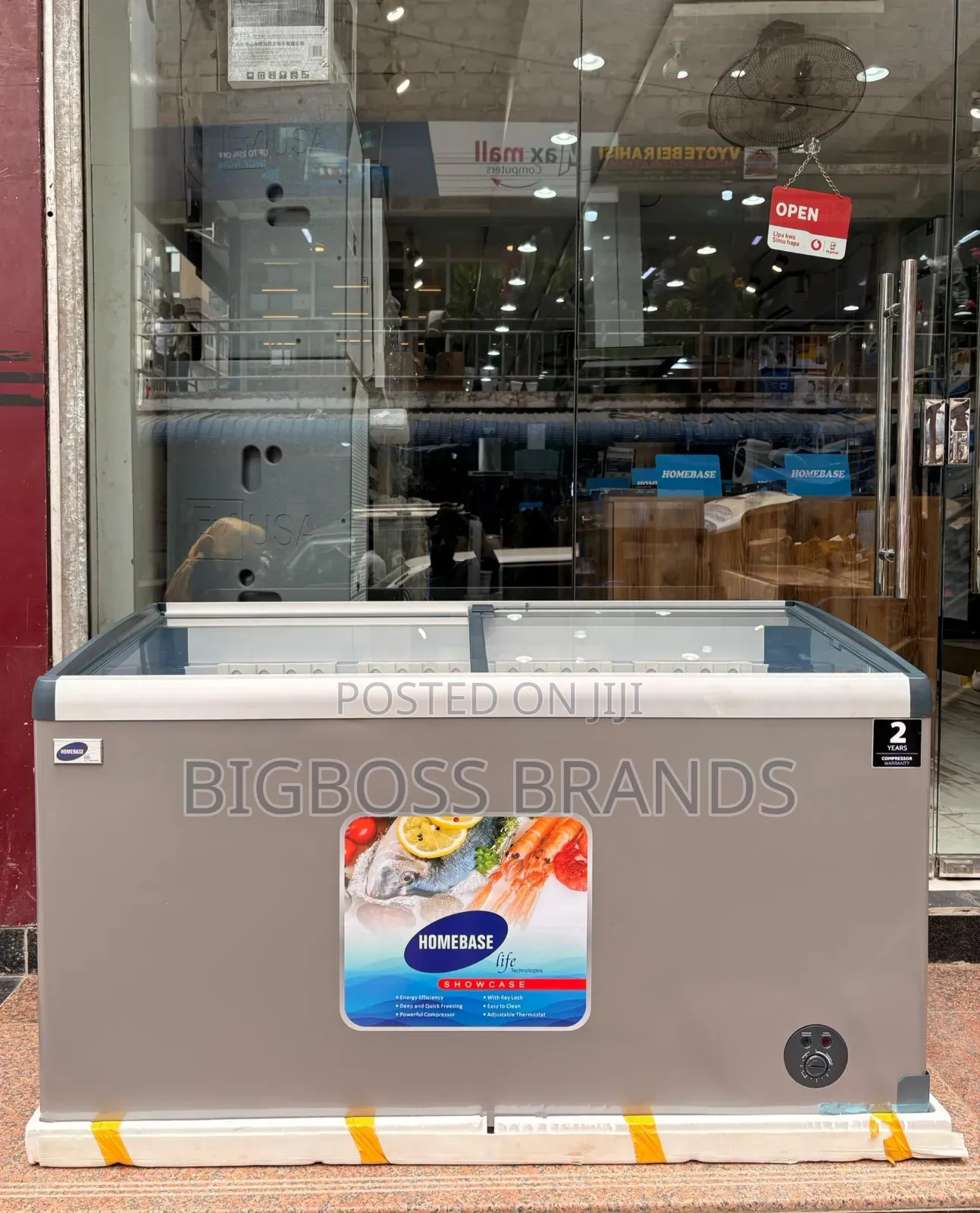 Homebase Showcase Freezer
[Hb-456] 456litres