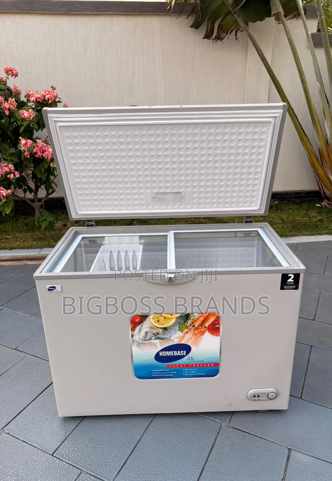 Homebase Chest Freezer 327 Liters