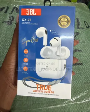JBL Ox-06 True Wireless Noise Cancelling Earbuds