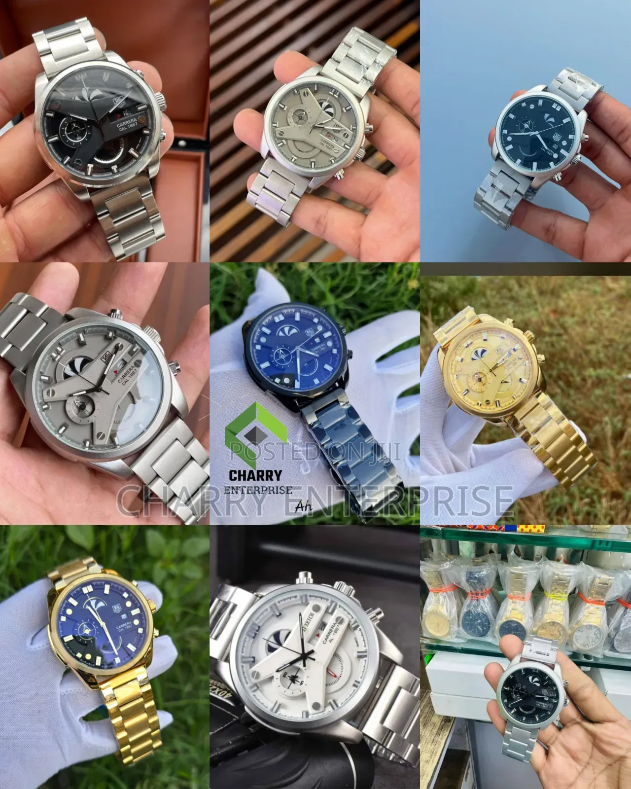 Cr7 Luxury and Unisex Watch Water Resistant Stainless Steel All Time