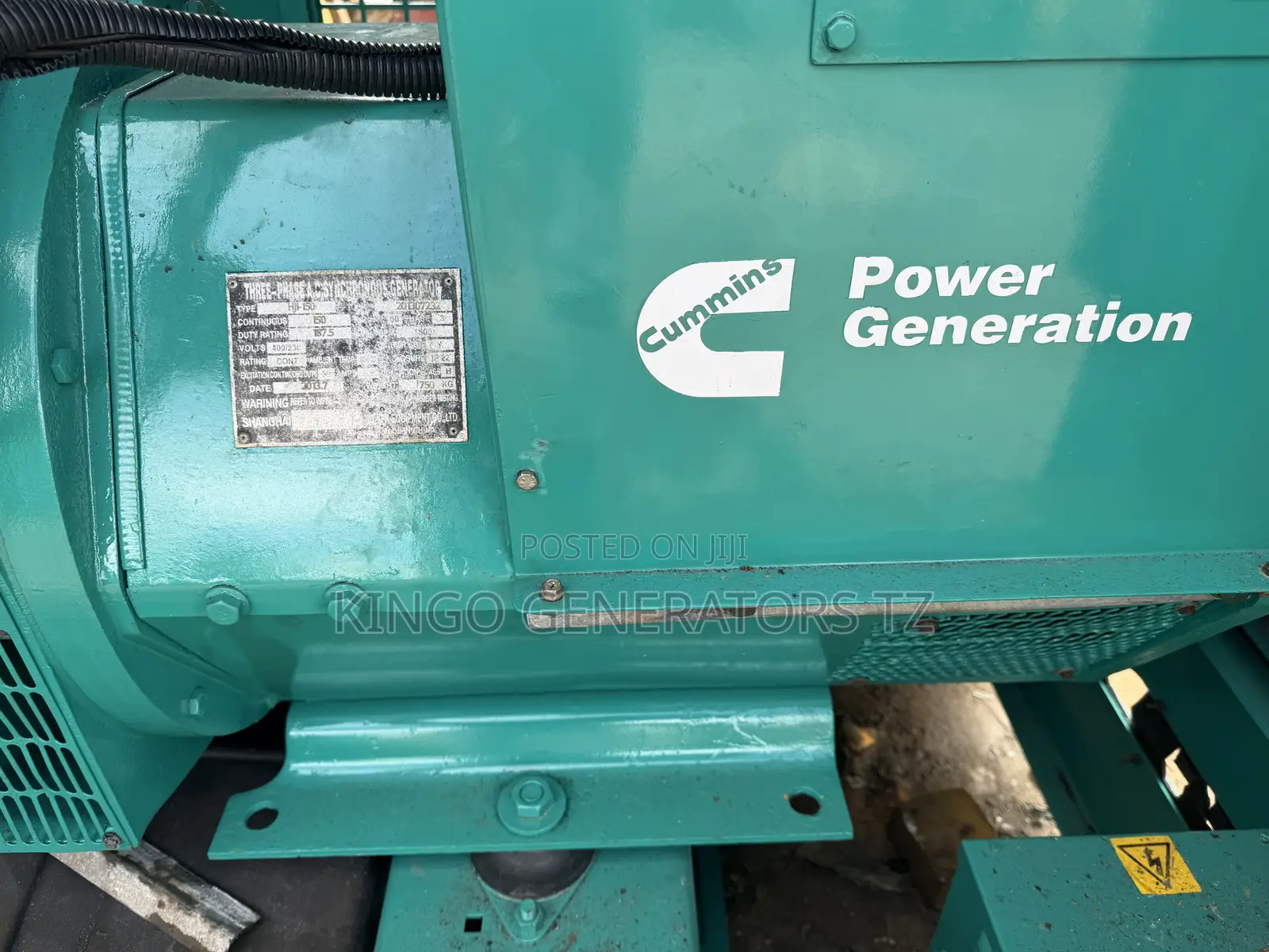 Generator Cummins Power 150kva
