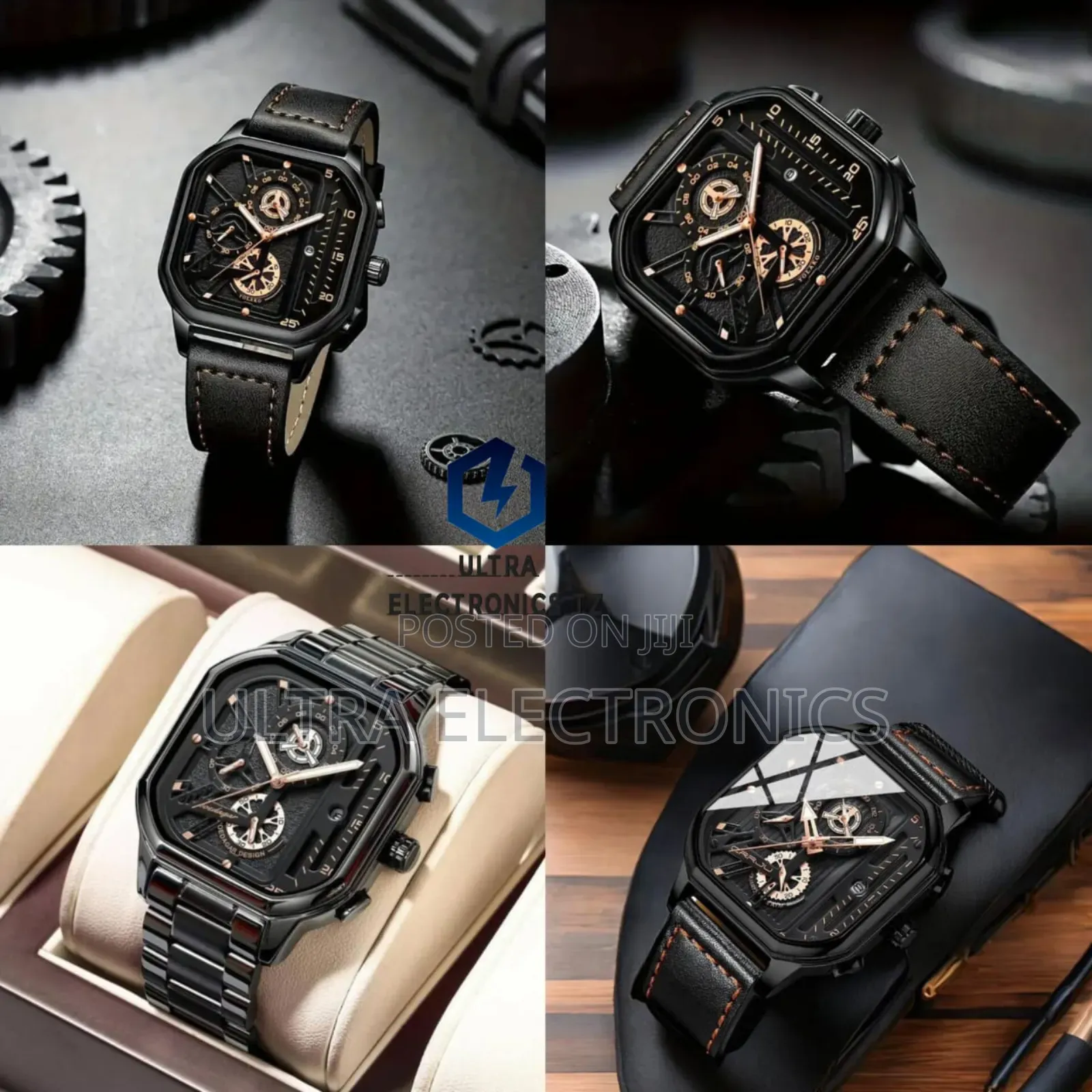 Poedagar Full Box Watch Water Resistant Inaonesha Tarehe
Na Siku