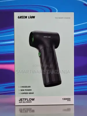 Green Lion Jetflow Air Blower 130000 RPM 90w 3 Nozzles Included