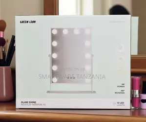 Green Lion Glam Shine Makeup Mirror 12 Led 360 Rotation 6w