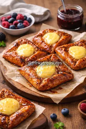 Fresh Custard Danish