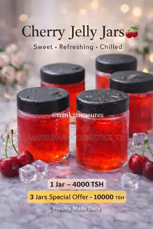 Cherry Jelly Jars