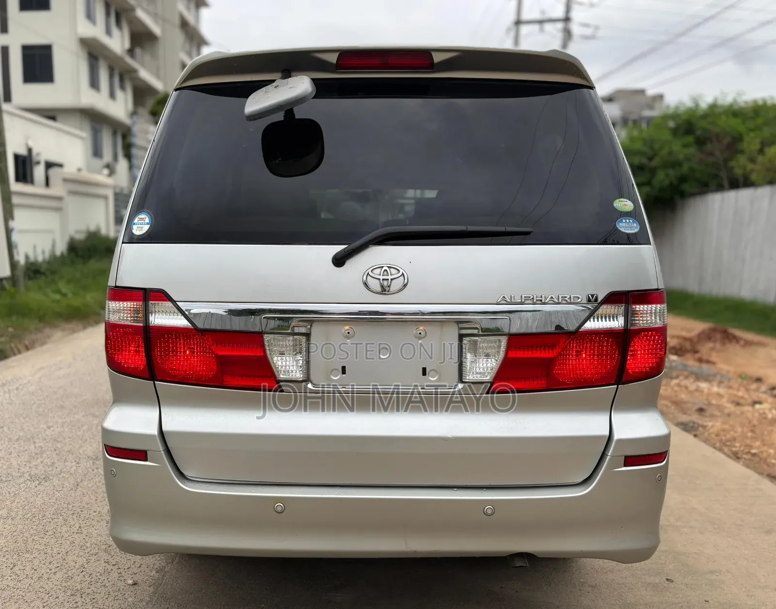 Toyota Alphard 2005 Silver