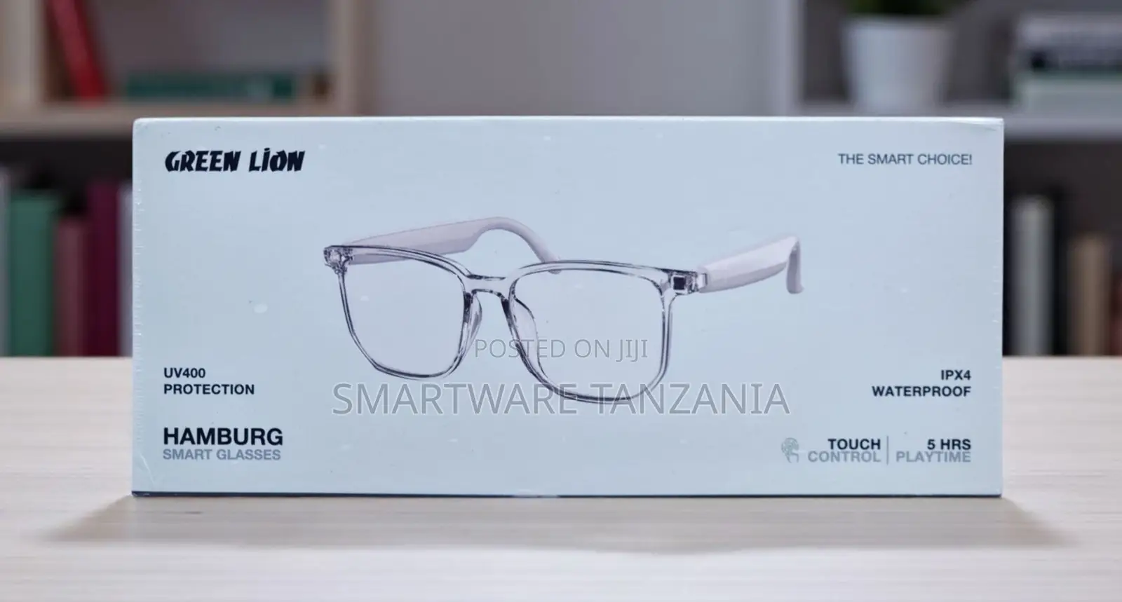 Green Lion Hamburg Smart Glasses Uv400 Ipx4 Touch Control 5 Hours