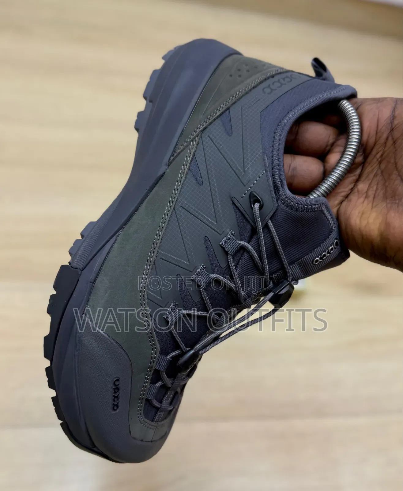 Ecco Brand Men's Leather Sneakers or Shoes Materials Quality Original