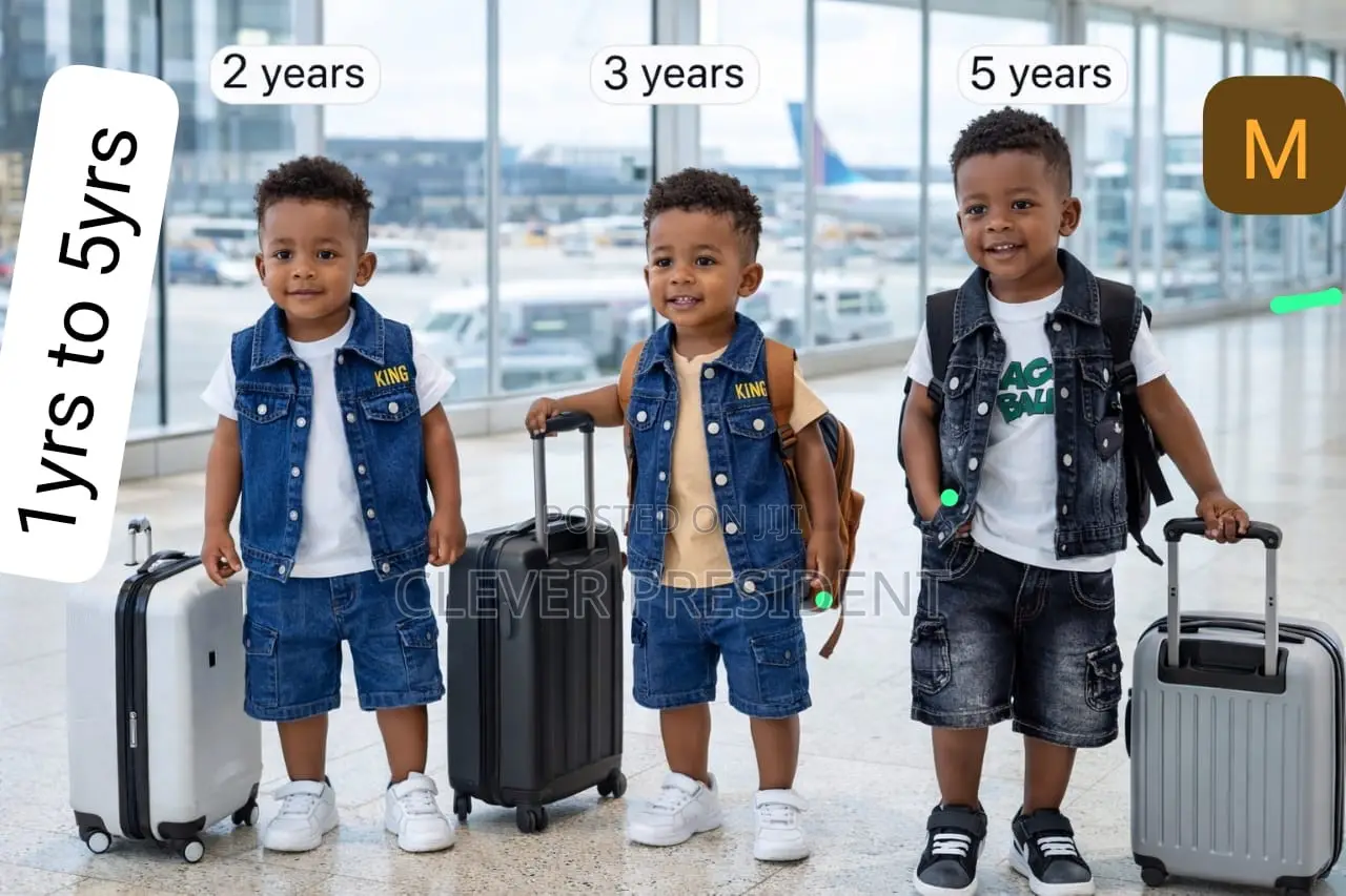 3pics Za Kitoto Vest T-Shirt and Short