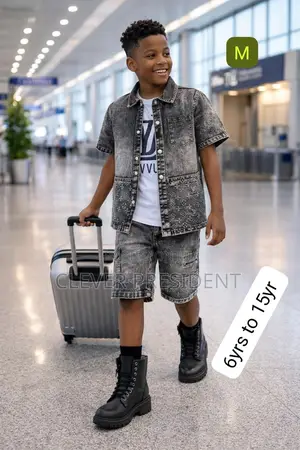 3pics Za Kitoto Vest T-Shirt and Short