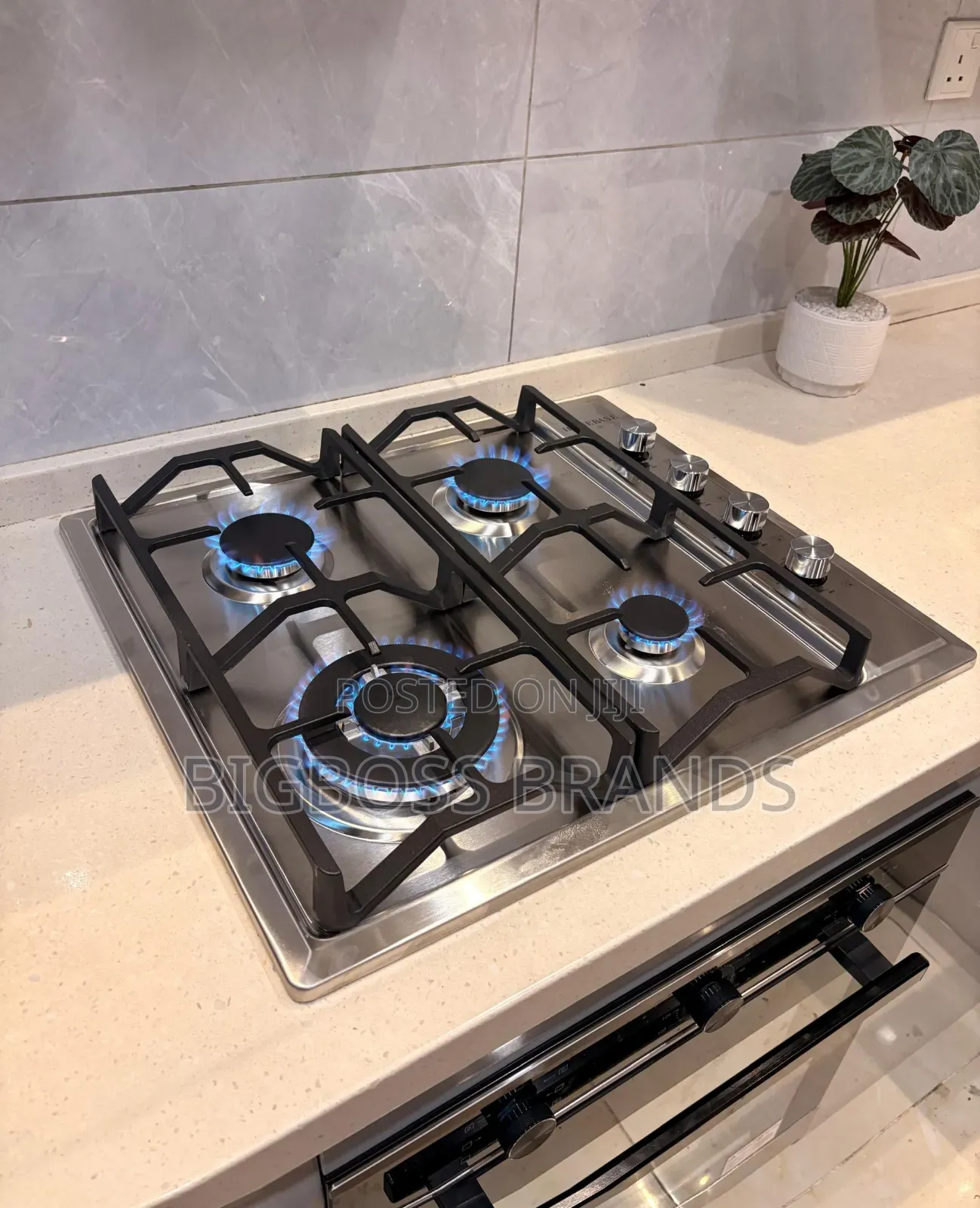 Homebase Cooktop Hb-Ss-4030 4 Burners