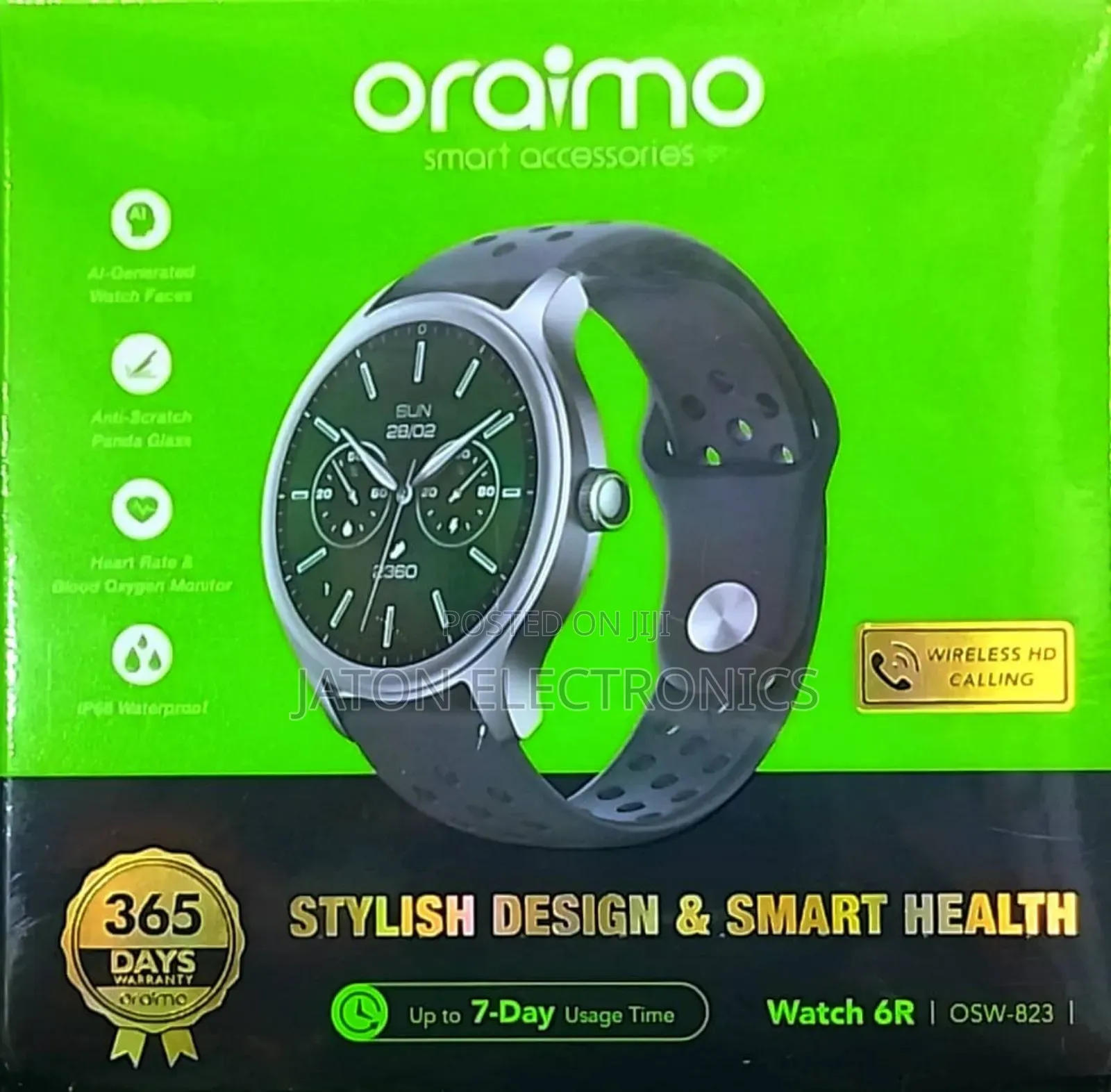 Oraimo Smart Watch 6r