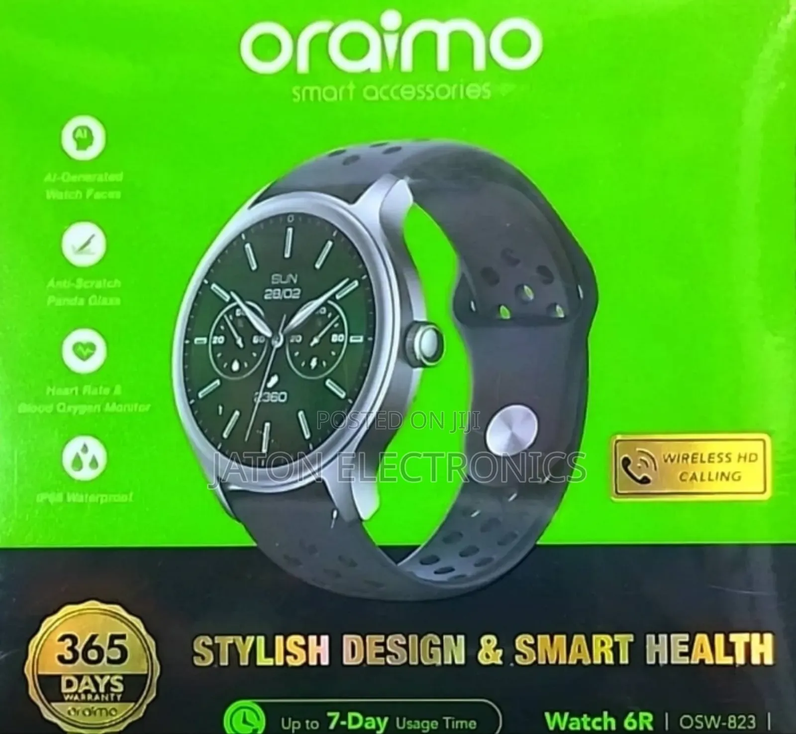 Oraimo Smart Watch 6r