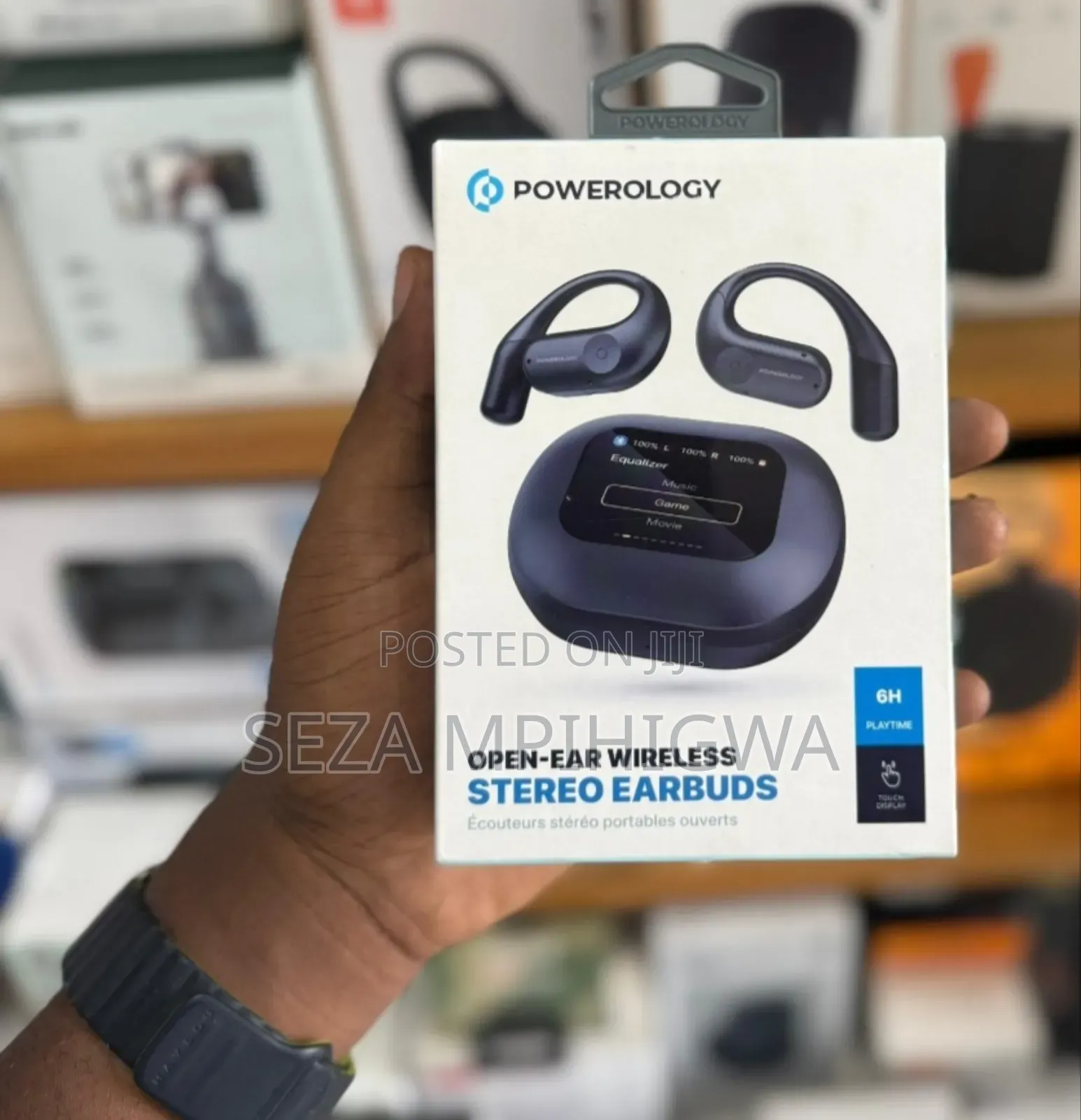 Powerology Open-Ear Wireless Stereo Earbuds