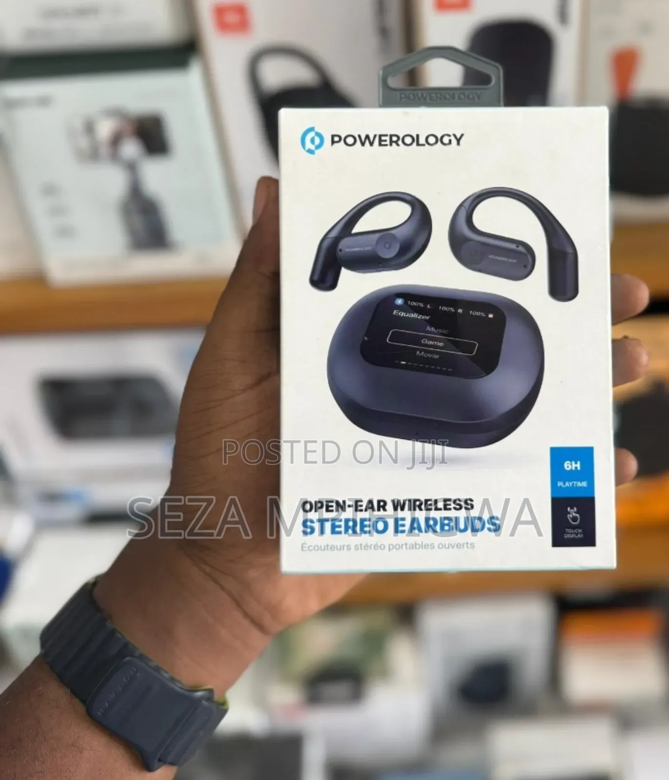 Powerology Open-Ear Wireless Stereo Earbuds